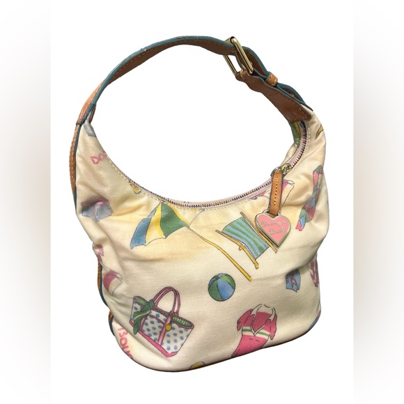 Dooney & Bourke Miami summer theme Satchel Small -Pre loved ❤️ - Picture 2 of 7